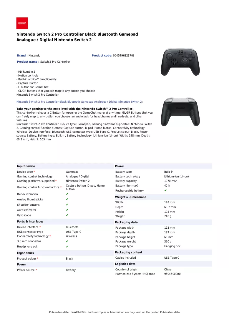 Brochure